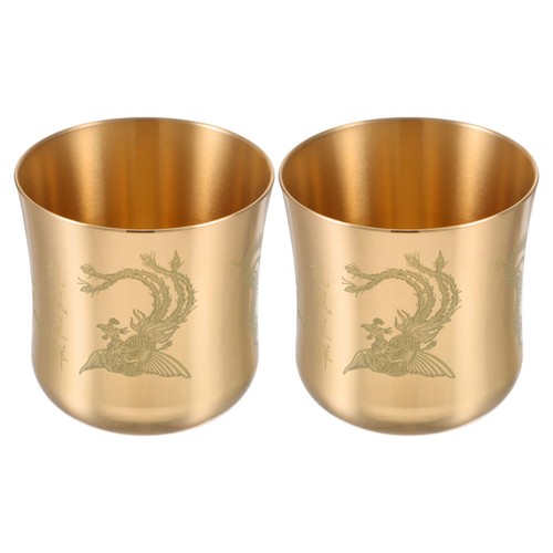 Calice drago dorato - pz,