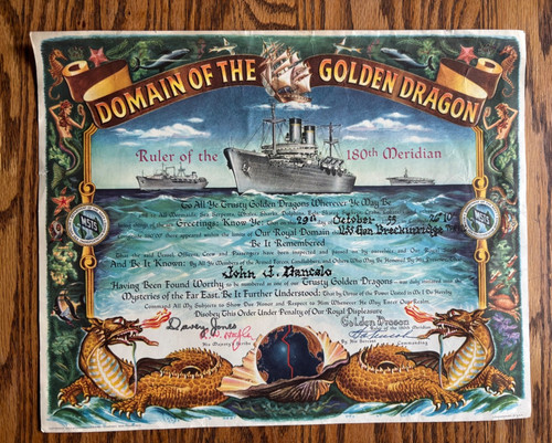 1955 dominio del drago - del, d'oro