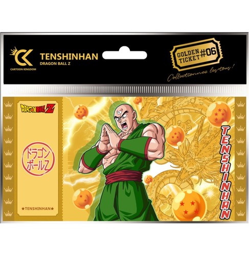 Biglietto oro dragon ball z - ball,