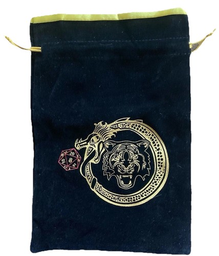 Borsa dadi gaming nera - dadi,