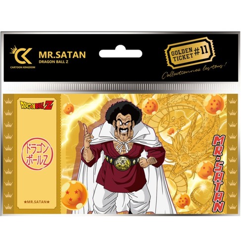 Biglietto oro dragon ball - ball, z
