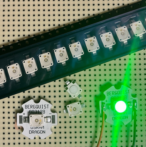 Osram golden dragon true green - dragon,