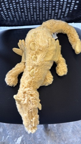 Peluche drago dorato grande - , 50