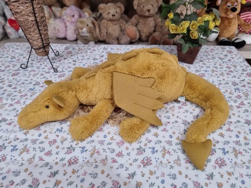 Jellycat golden dragon - golden,