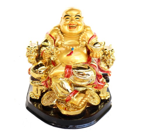 Statua buddha sedia drago - buddha,